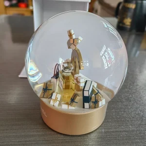 2023 Snow Globe Gold Letter Crystal Ball Special Novelty Christmas VIP Gift with Gift Box